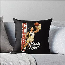 Caitlin Clark Effect Throw Pillow