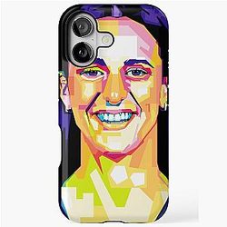 Caitlin Clark Pop Art iPhone Case