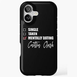 Mentally Dating Caitlin Clark iPhone Tough Case