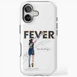 Caitlin Clark from the logo iPhone Tough Case
