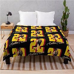 Caitlin Clark Throw Blanket