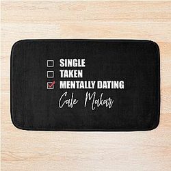 Mentally Dating Cale Makar Bath Mat