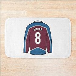 Cale Makar Colorado Jersey Bath Mat
