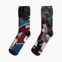 Cale Makar Painting Socks