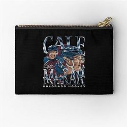 Cale Makar Colorado T-Shirt Zipper Pouch