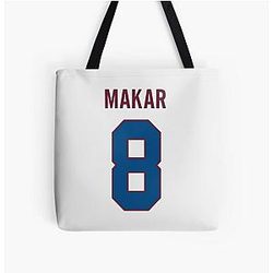 Cale Makar Reverse Retro Tote Bag