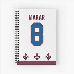 Cale Makar Spiral Notebook
