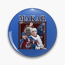 Cal Makar Retro Pin