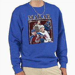 Cal Makar Retro Design Pullover Sweater