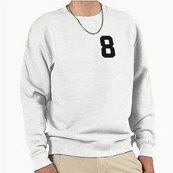 Cale Makar Jersey Sticker Black Pullover Sweatshirt