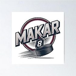 Cale Makar vs Colorado Avalanche Stickers and T-shirts Poster