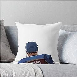 Cale Makar Throw Pillow