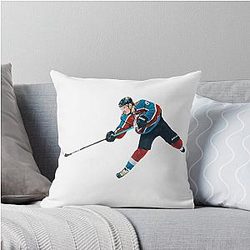 Colorado Avalanche Andersen Makar Stickers and  Shirts.Throw Pillow