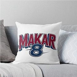 Cale Makar Avalanche Stickers T-shirts Throw Pillow