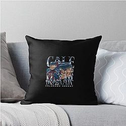 Cale Makar Colorado T-Shirt Throw Pillow