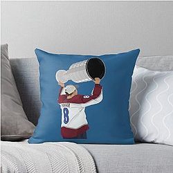 Cale Makar Throw Pillow