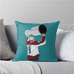 Cale Makar Throw Pillow
