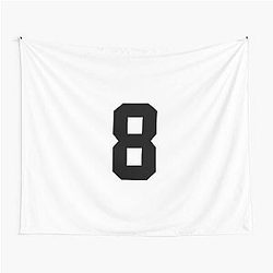 Cale Makar Jersey Sticker Tapestry