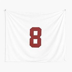 Cale Makar Jersey Sticker Burgundy Tapestry