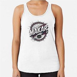 Cale Makar Avalanche Stickers And T-shirts Racerback Tank Top