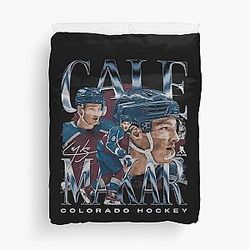 Cale Makar Colorado T-Shirt Duvet Cover