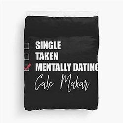 Mentally Dating Cale Makar Duvet