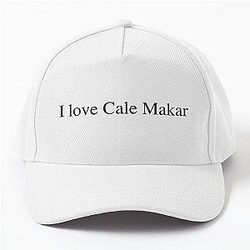 I love Cale Makar Baseball Cap
