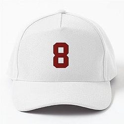 Cale Makar Jersey Number Sticker Burgundy Baseball Cap