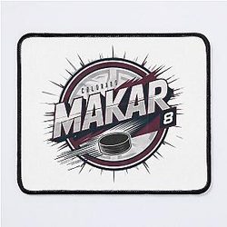 Cale Makar Avalanche Stickers and T-shirts Mouse Pad