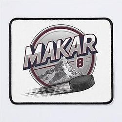 Cale Makar 8 Avalanche Stickers & T-shirts Mouse Pad