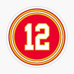 Jarome Iginla Number 12 Jersey Calgary Flames Sticker