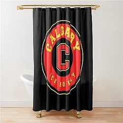Calgary Flames Shower Curtain