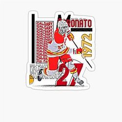 Art Calgary Flames Sticker