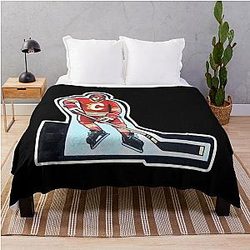 Calgary Flames Throw Blanket