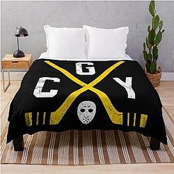 Calgary Flames Throw Blanket