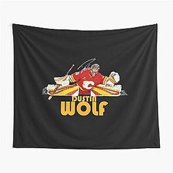 Art Calgary Flames Tapestry