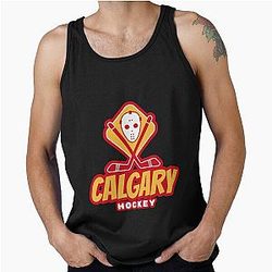 Art Calgary Flames Tank Top