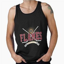 Art Calgary Flames Tank Top