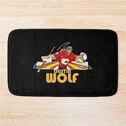 Art Calgary Flames Bath Mat