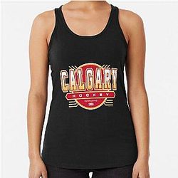 Calgary Flames Racerback Tank Top