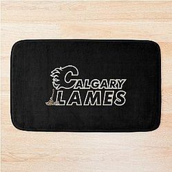 Art Calgary Flames Bath Mat