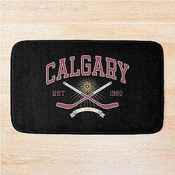 Art - Calgary Flames Bath Mat