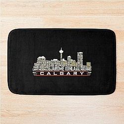 Art for Calgary Flames Bath Mat