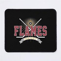 Art Calgary Flames Mouse Pad