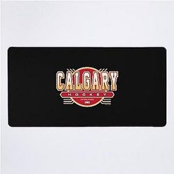 Art Calgary Flames Desk Mat