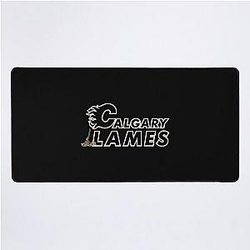 Art Calgary Flames Mat