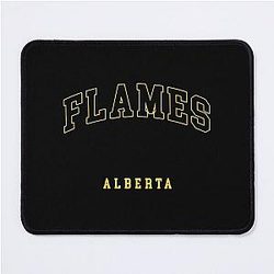Art Calgary Flames Mouse Pad