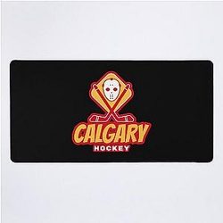 Art Calgary Flames Desk Mat