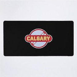 Art Calgary Flames Desk Mat