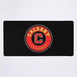 Art Calgary Flames Desk Mat